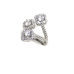  Ring Band Silver Sterling Zircon American Diamond AD Stone 925 Women Jewelry Handmade Women Gift E8